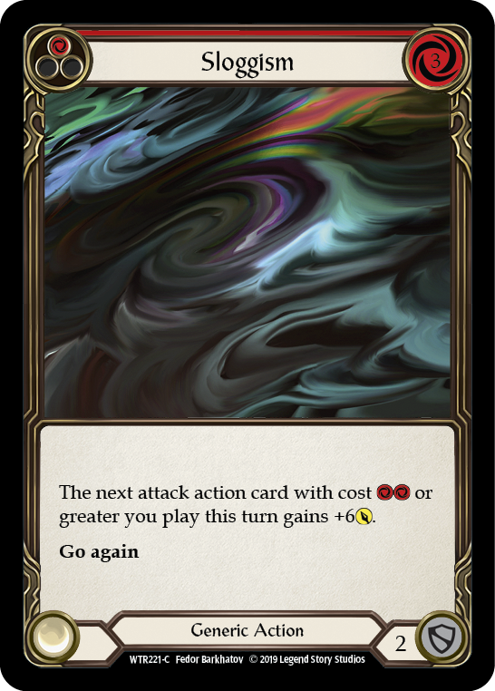 Sloggism (Red) [WTR221-C] (Welcome to Rathe)  Alpha Print Rainbow Foil | Arkham Games and Comics