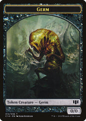 Germ // Zombie (016/036) Double-sided Token [Commander 2014 Tokens] | Arkham Games and Comics