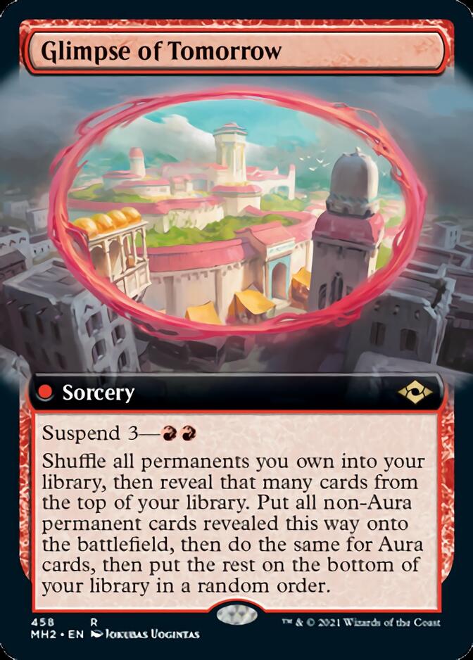 Glimpse of Tomorrow (Extended Art) [Modern Horizons 2] | Arkham Games and Comics
