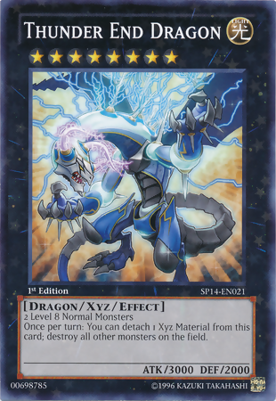 Thunder End Dragon [SP14-EN021] Starfoil Rare | Arkham Games and Comics