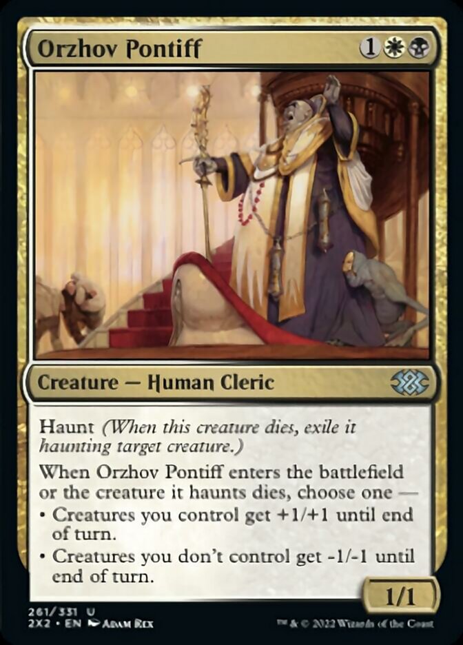 Orzhov Pontiff [Double Masters 2022] | Arkham Games and Comics