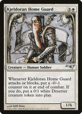 Kjeldoran Home Guard [Coldsnap Theme Decks] | Arkham Games and Comics