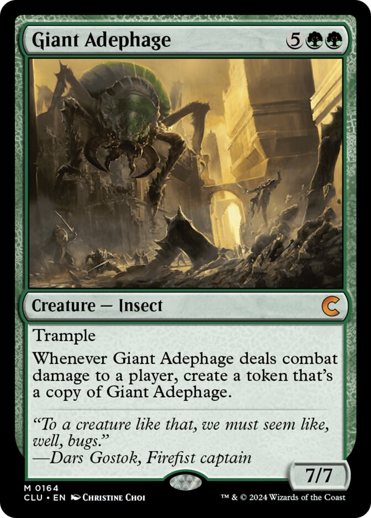 Giant Adephage [Ravnica: Clue Edition] | Arkham Games and Comics