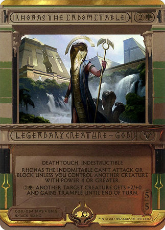 Rhonas the Indomitable [Amonkhet Invocations] | Arkham Games and Comics