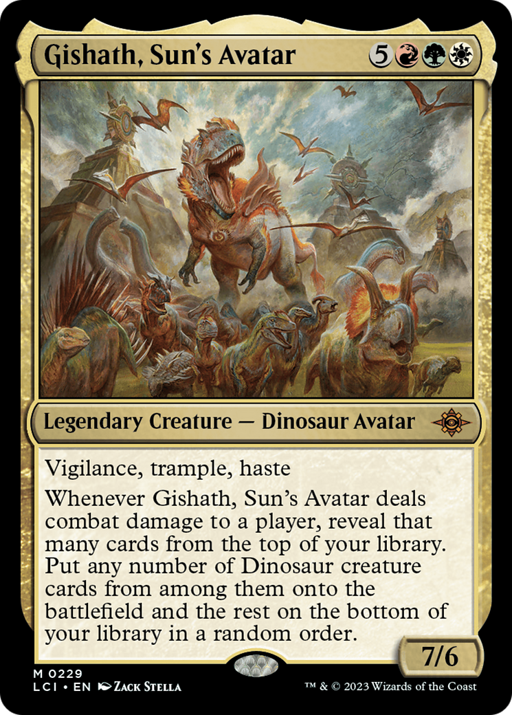 Gishath, Sun's Avatar [The Lost Caverns of Ixalan] | Arkham Games and Comics