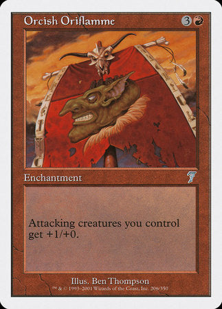Orcish Oriflamme [Seventh Edition] | Arkham Games and Comics