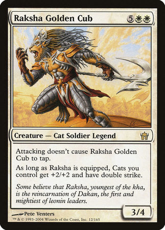 Raksha Golden Cub [Fifth Dawn] | Arkham Games and Comics