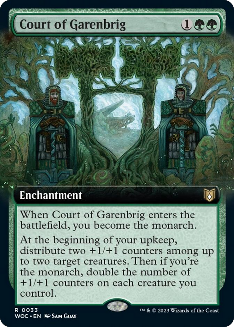 Court of Garenbrig (Extended Art) [Wilds of Eldraine Commander] | Arkham Games and Comics