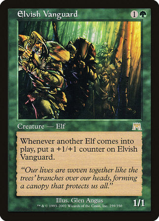 Elvish Vanguard [Onslaught] | Arkham Games and Comics