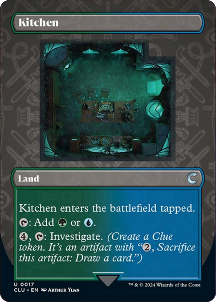 Kitchen (Borderless) [Ravnica: Clue Edition] | Arkham Games and Comics