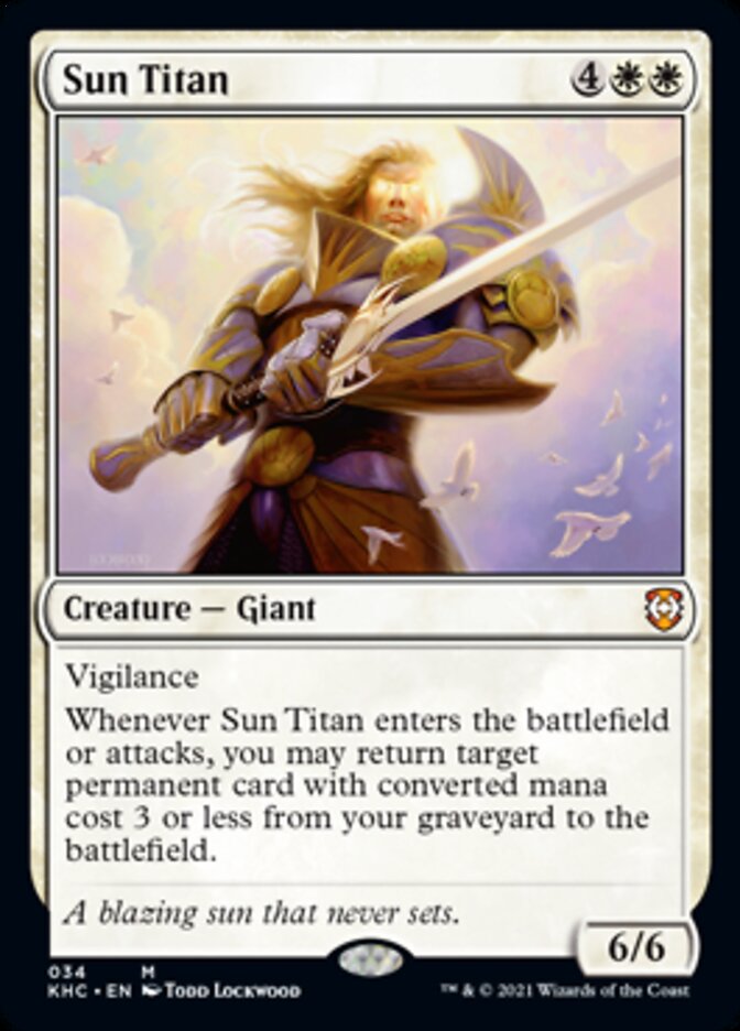 Sun Titan [Kaldheim Commander] | Arkham Games and Comics