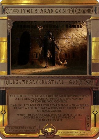 The Scarab God [Amonkhet Invocations] | Arkham Games and Comics