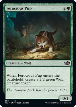 Ferocious Pup [Jumpstart 2022] | Arkham Games and Comics