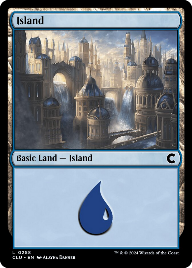 Island (0258) [Ravnica: Clue Edition] | Arkham Games and Comics