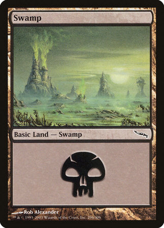 Swamp (296) [Mirrodin] | Arkham Games and Comics