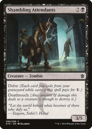 Shambling Attendants [Khans of Tarkir] | Arkham Games and Comics