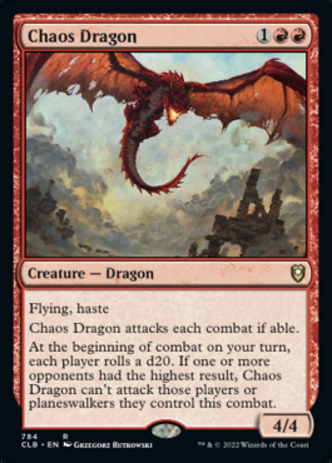 Chaos Dragon [Commander Legends: Battle for Baldur's Gate] | Arkham Games and Comics