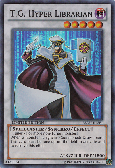 T.G. Hyper Librarian [REDU-ENSE1] Super Rare | Arkham Games and Comics