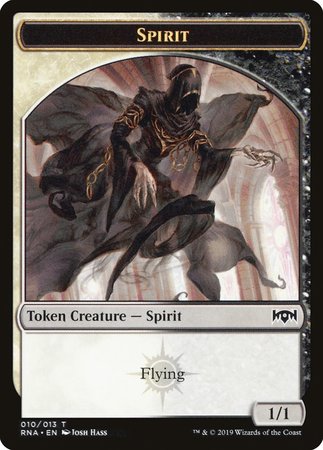 Spirit Token [Ravnica Allegiance Tokens] | Arkham Games and Comics