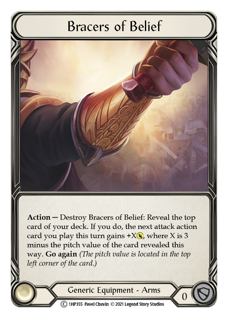 Bracers of Belief [1HP355] (History Pack 1) | Arkham Games and Comics