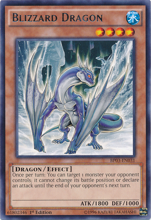 Blizzard Dragon [BP03-EN031] Rare | Arkham Games and Comics