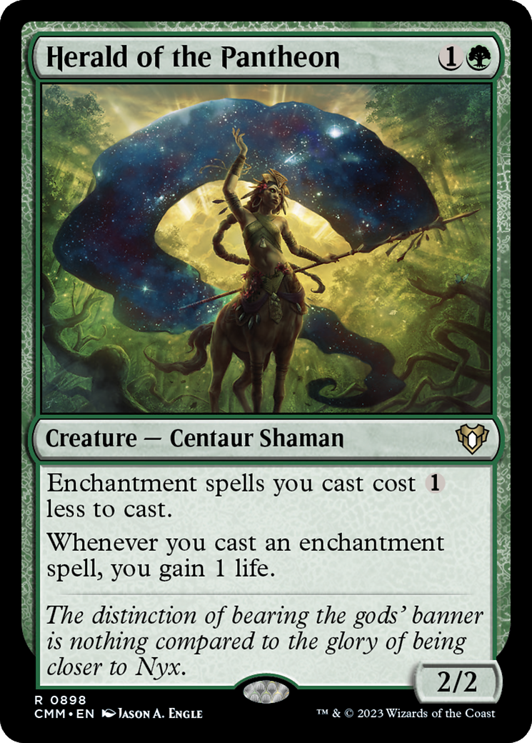 Herald of the Pantheon [Commander Masters] | Arkham Games and Comics