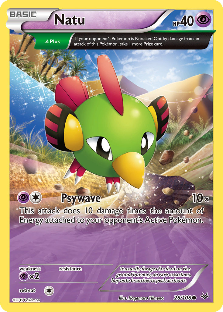 Natu (28/108) [XY: Roaring Skies] | Arkham Games and Comics