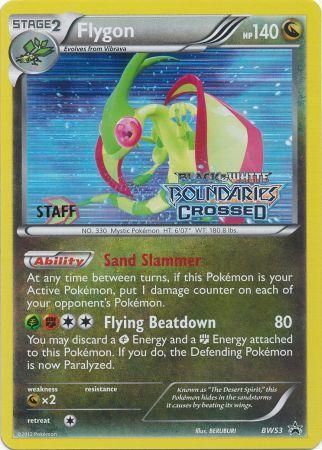 Flygon (BW53) (Staff Prerelease Promo) [Black & White: Black Star Promos] | Arkham Games and Comics