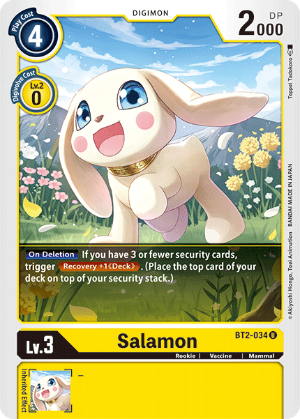 Salamon [BT2-034] [Release Special Booster Ver.1.5] | Arkham Games and Comics