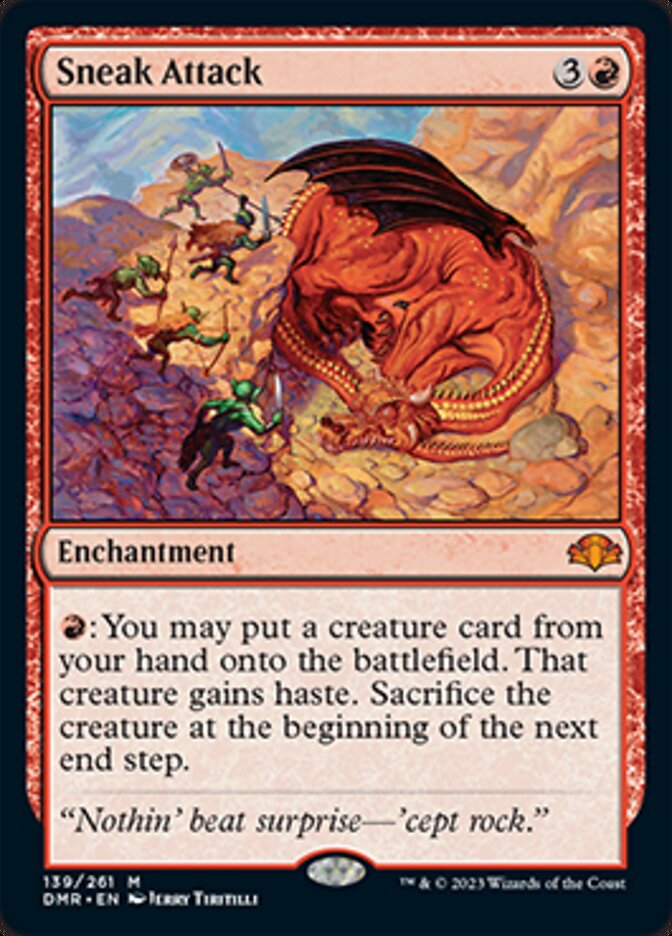Sneak Attack [Dominaria Remastered] | Arkham Games and Comics
