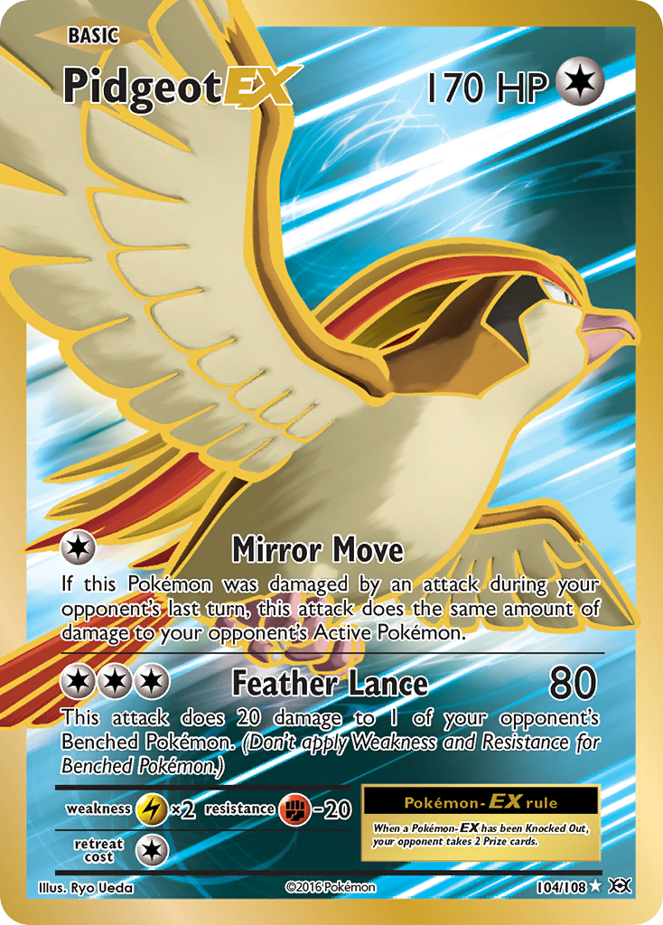 Pidgeot EX (104/108) [XY: Evolutions] | Arkham Games and Comics