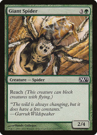Giant Spider [Magic 2012] | Arkham Games and Comics