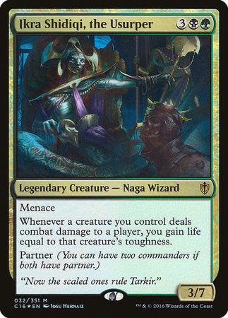 Ikra Shidiqi, the Usurper [Commander 2016] | Arkham Games and Comics