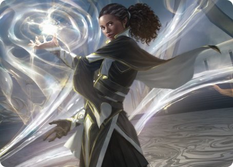 Clever Lumimancer Art Card [Strixhaven: School of Mages Art Series] | Arkham Games and Comics