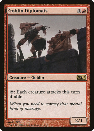 Goblin Diplomats [Magic 2014] | Arkham Games and Comics