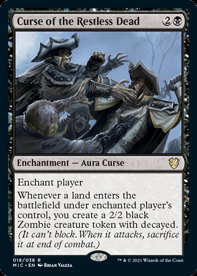 Curse of the Restless Dead [Innistrad: Midnight Hunt Commander] | Arkham Games and Comics