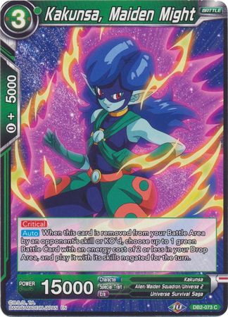 Kakunsa, Maiden Might (Reprint) (DB2-073) [Battle Evolution Booster] | Arkham Games and Comics