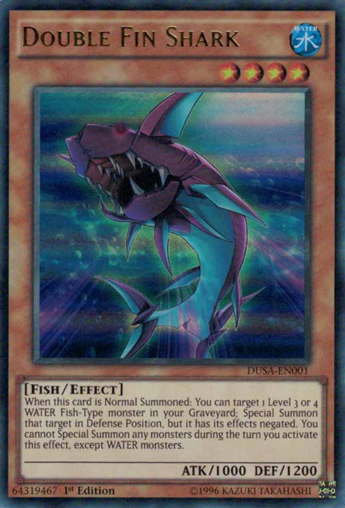 Double Fin Shark [DUSA-EN001] Ultra Rare | Arkham Games and Comics