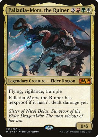 Palladia-Mors, the Ruiner [Core Set 2019] | Arkham Games and Comics
