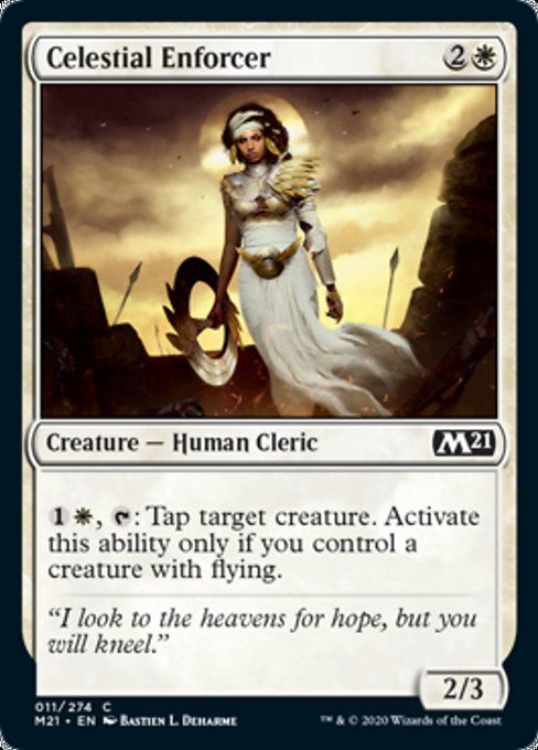 Celestial Enforcer [Core Set 2021] | Arkham Games and Comics