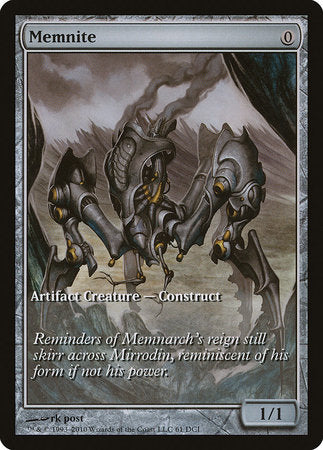 Memnite [Scars of Mirrodin Promos] | Arkham Games and Comics