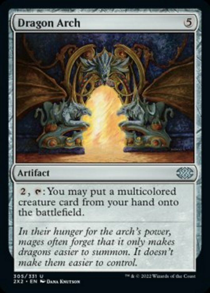 Dragon Arch [Double Masters 2022] | Arkham Games and Comics