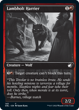 Lambholt Harrier [Innistrad: Double Feature] | Arkham Games and Comics