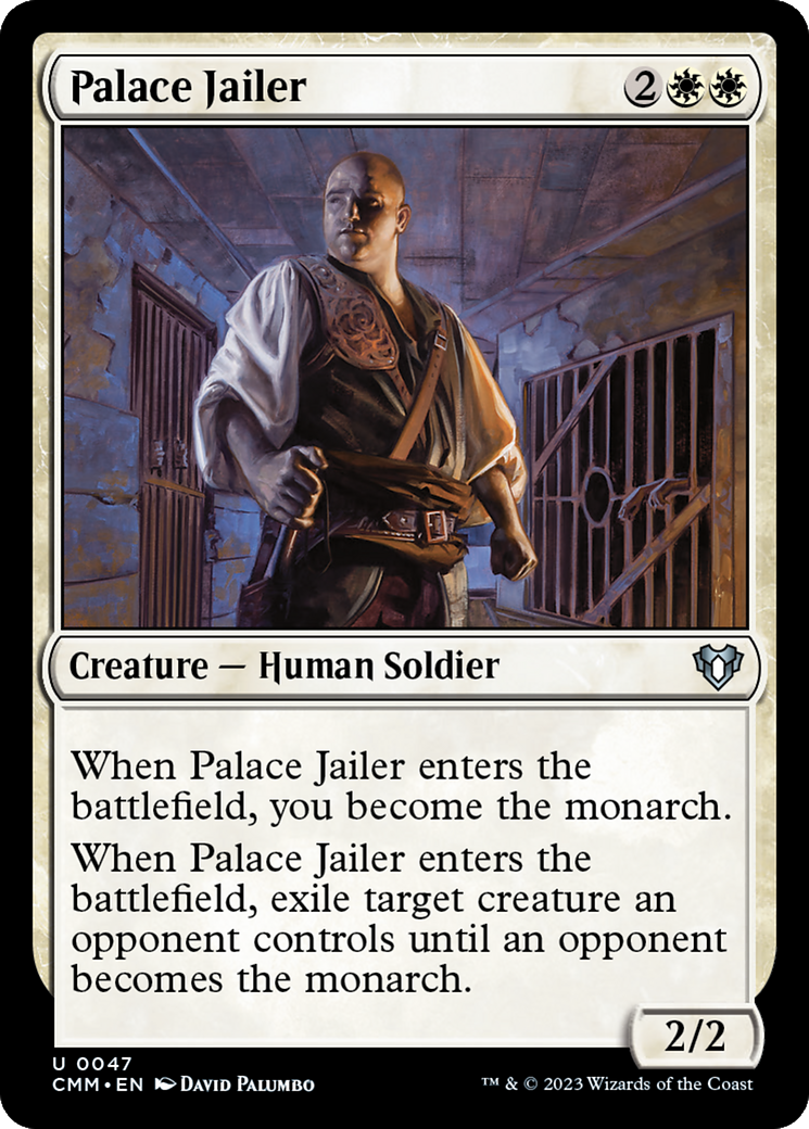 Palace Jailer [Commander Masters] | Arkham Games and Comics