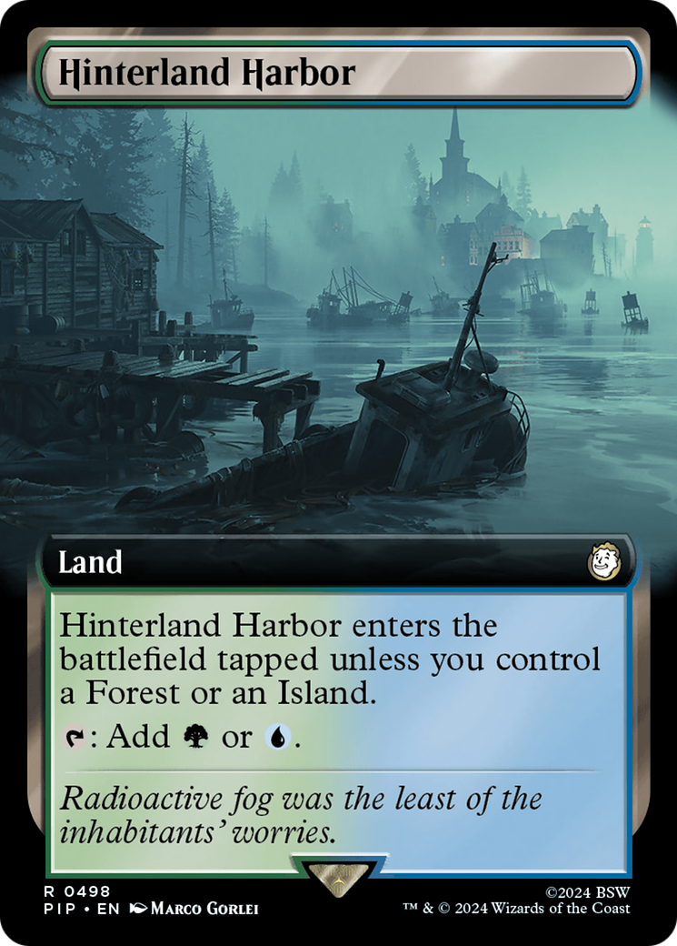 Hinterland Harbor (Extended Art) [Fallout] | Arkham Games and Comics