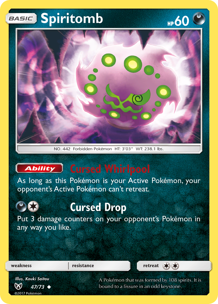 Spiritomb (47/73) [Sun & Moon: Shining Legends] | Arkham Games and Comics