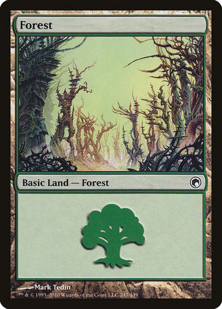 Forest (247) [Scars of Mirrodin] | Arkham Games and Comics