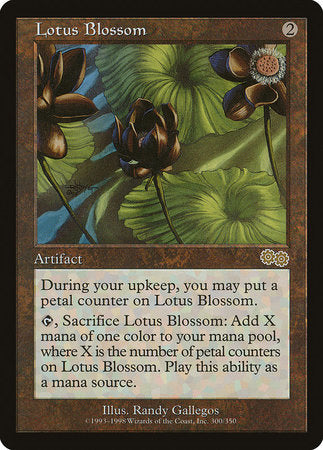Lotus Blossom [Urza's Saga] | Arkham Games and Comics