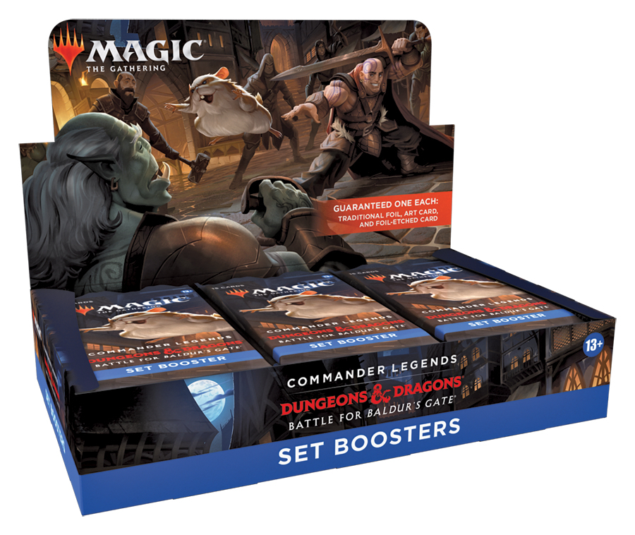 Commander Legends: Battle for Baldur's Gate - Set Booster Display | Arkham Games and Comics