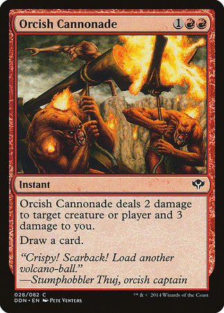 Orcish Cannonade [Duel Decks: Speed vs. Cunning] | Arkham Games and Comics